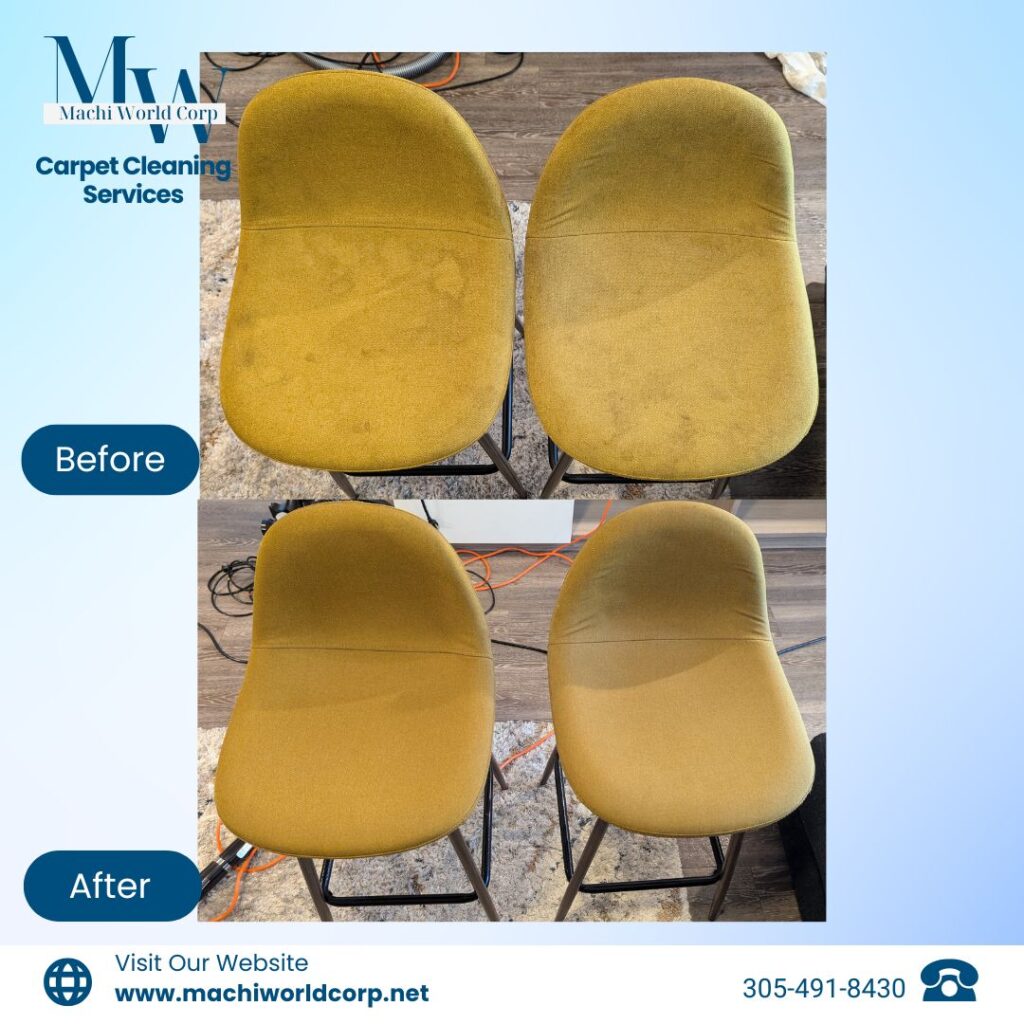 Upholstery cleaning services in Miami Dade and Broward County