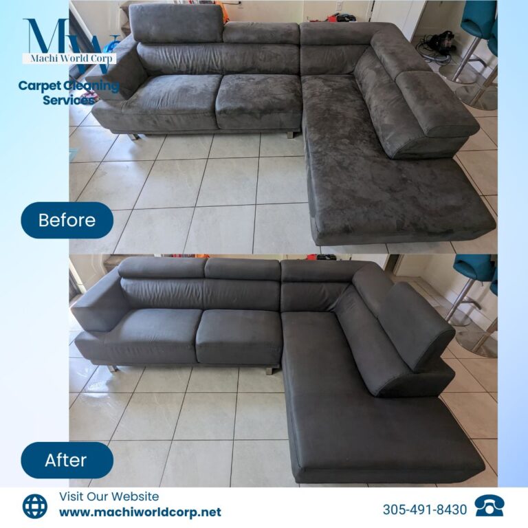 Upholstery cleaning services in Miami Dade and Broward County